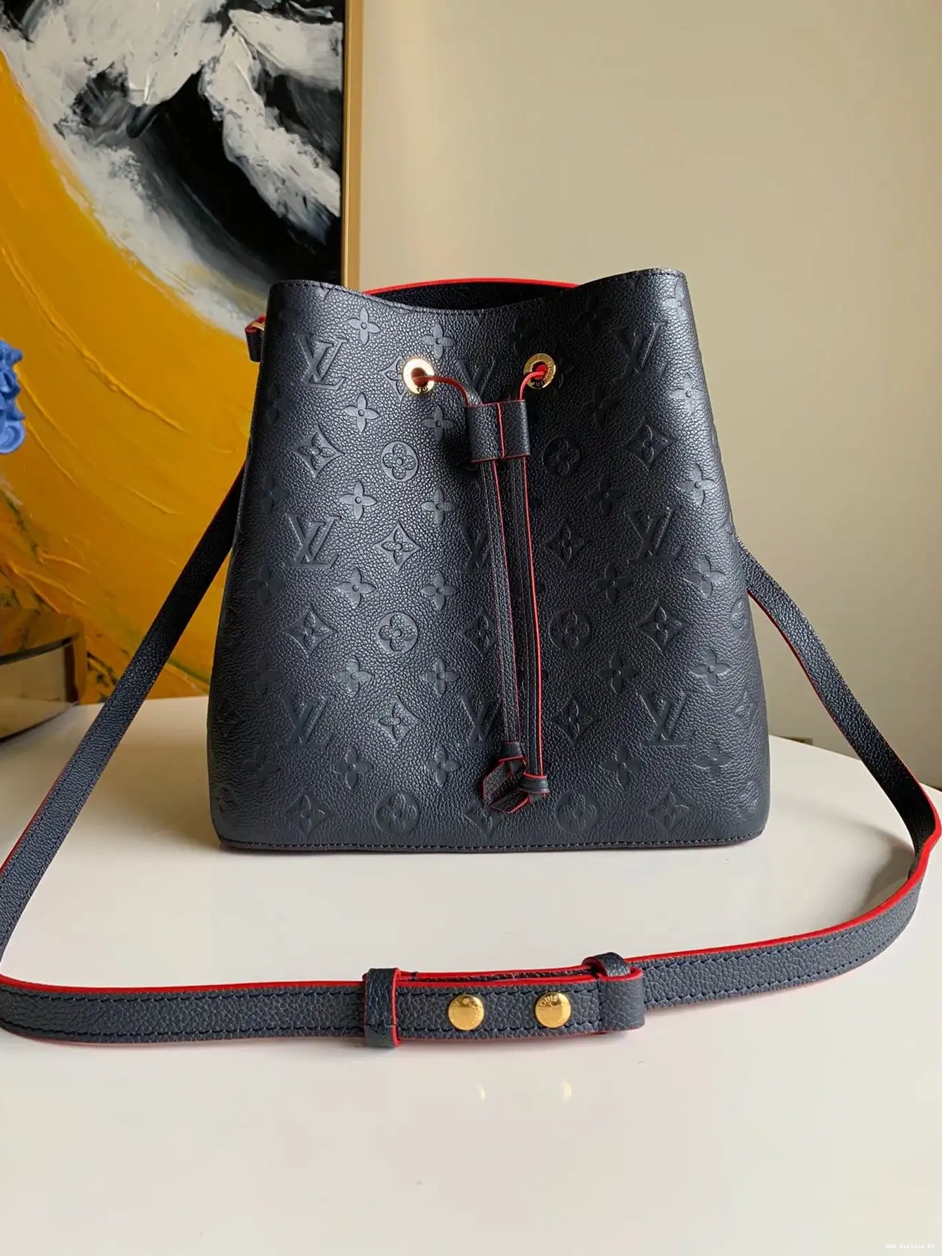 Aaa replica bags MM NEONOE VUITTON LOUIS 0616